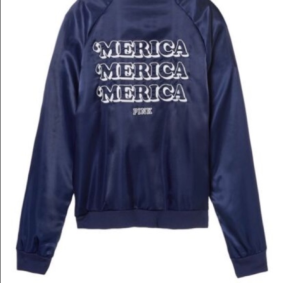 Pink by Victoria’s Secret Bomber Jacket - Picture 2 of 9